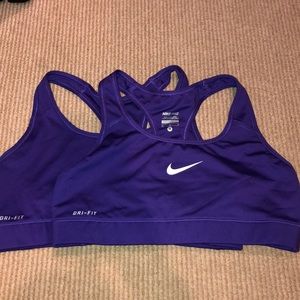 2 Nike sports bras